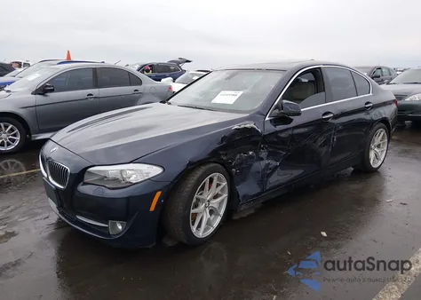 2013 BMW 528I z USA, uszkodzony, nr VIN WBAXG5C57DD231780